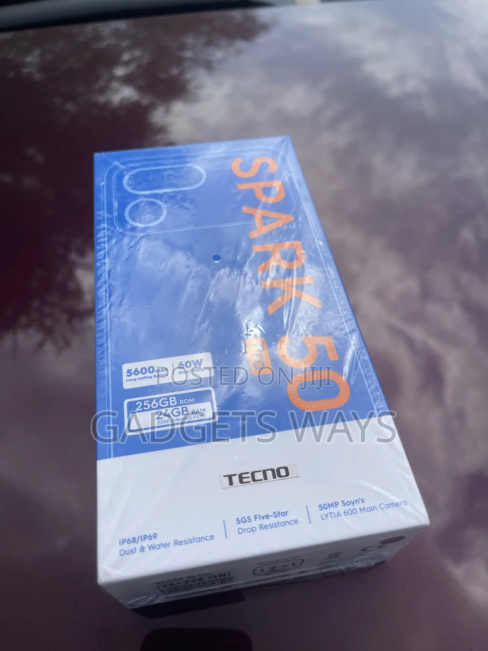 New Tecno Spark 50 Pro 256 GB Black