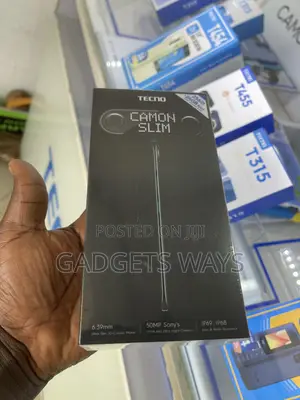 New Tecno Camon Slim 256 GB Black