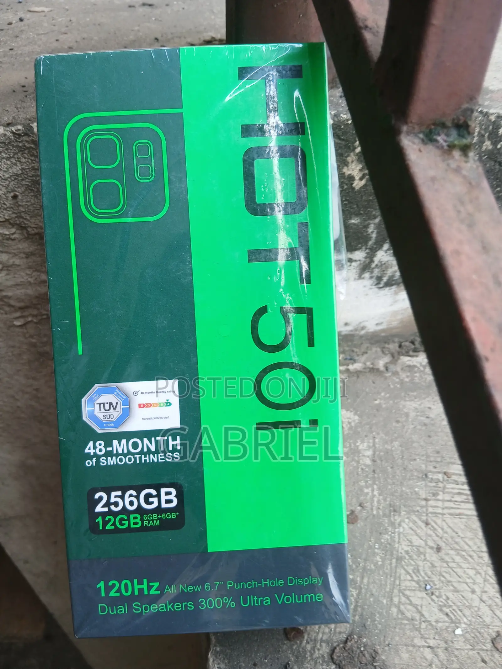 New Infinix Hot 50i 256 GB Black