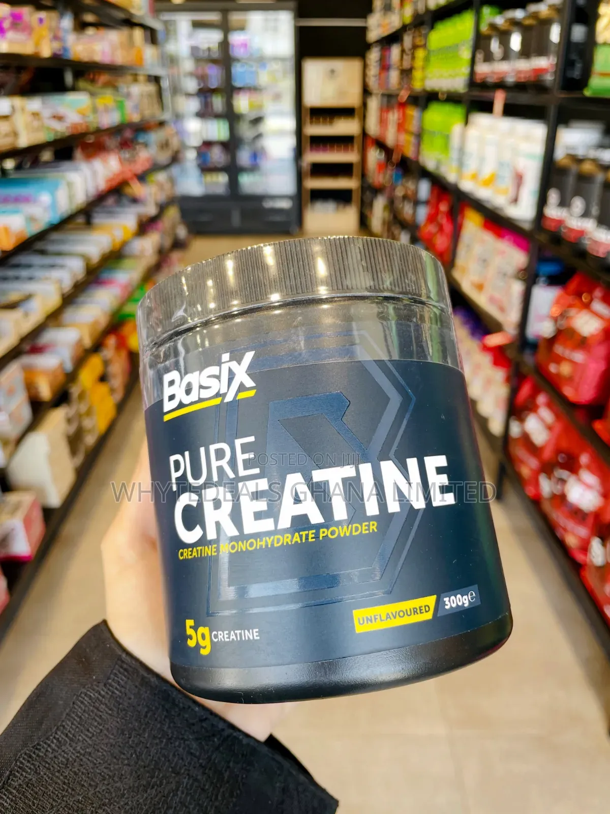 Basix Pure Creatine Monohydrate| Muscles Support| Strength| Recovery