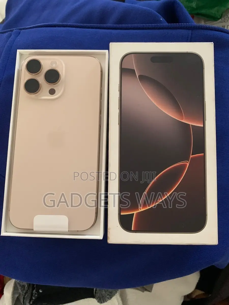 New Apple iPhone 16 Pro Max 1 TB Gold