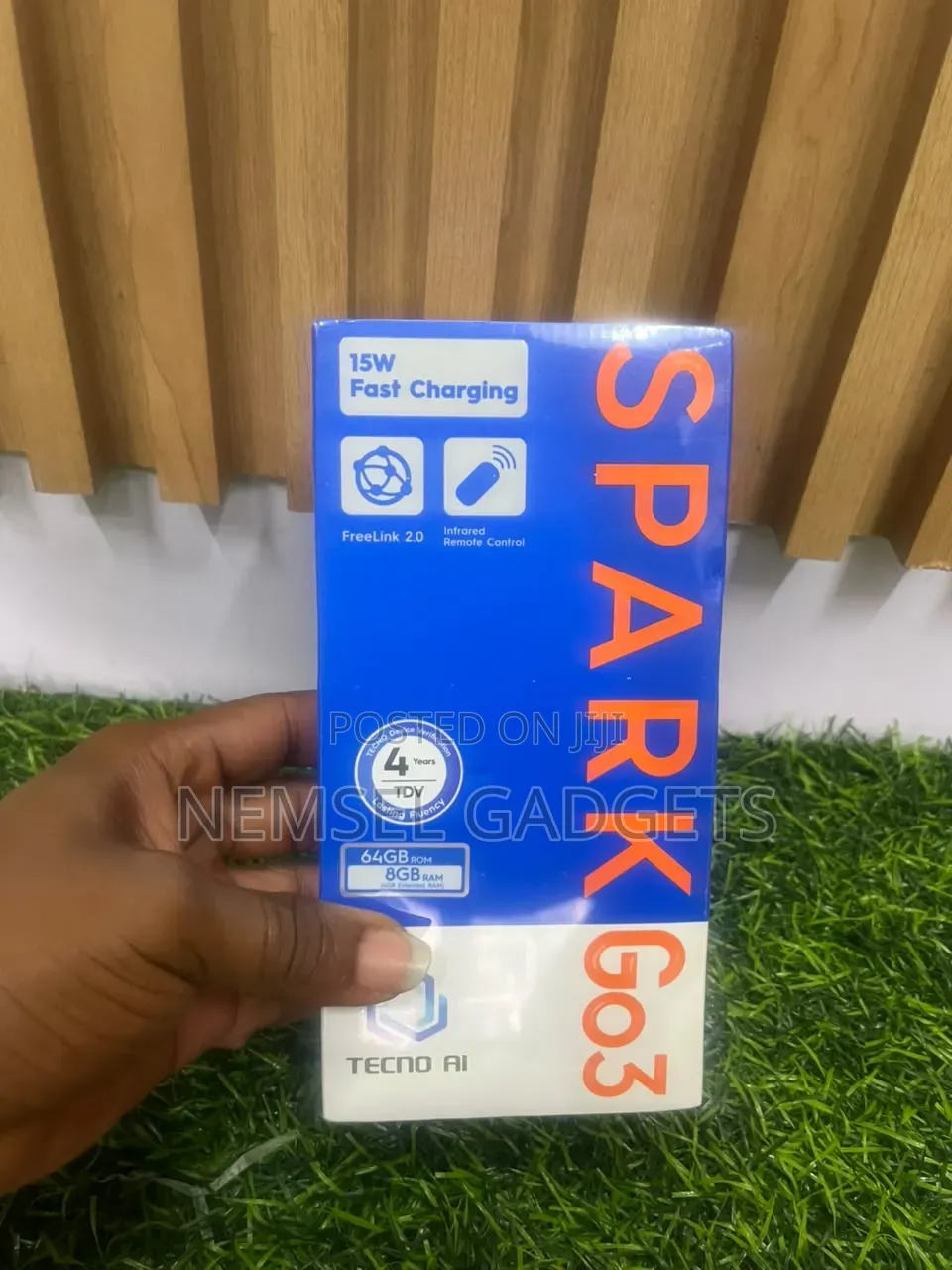 New Tecno Spark Go 3 64 GB Black