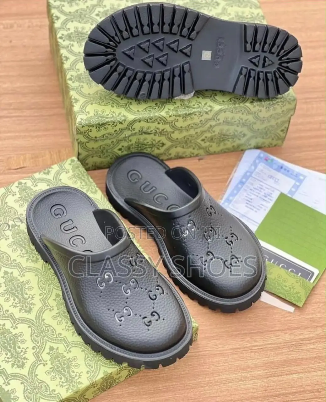 Gucci Men Original Slippers