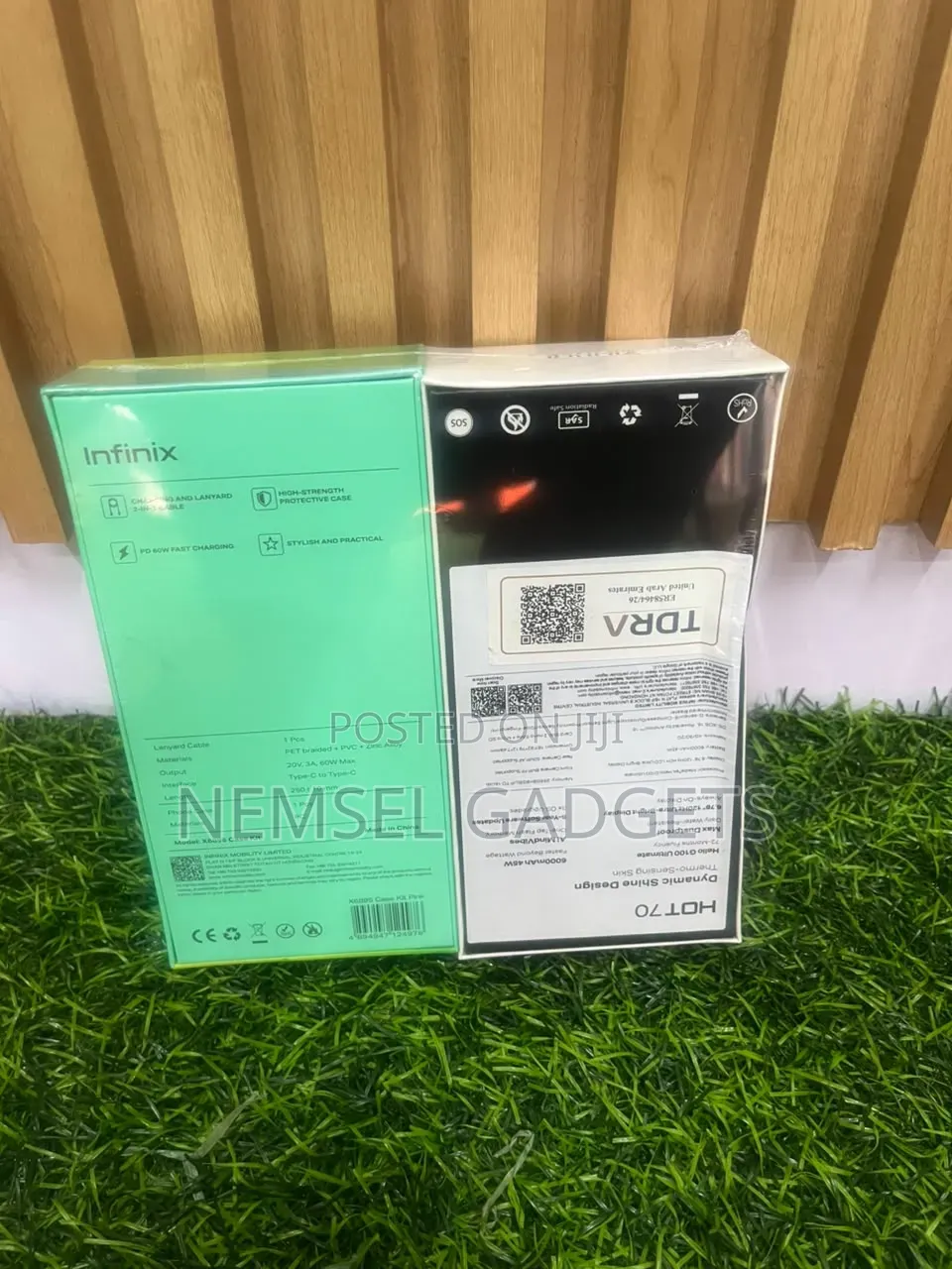 New Infinix Hot 70 Pro 5G+ 256 GB Black