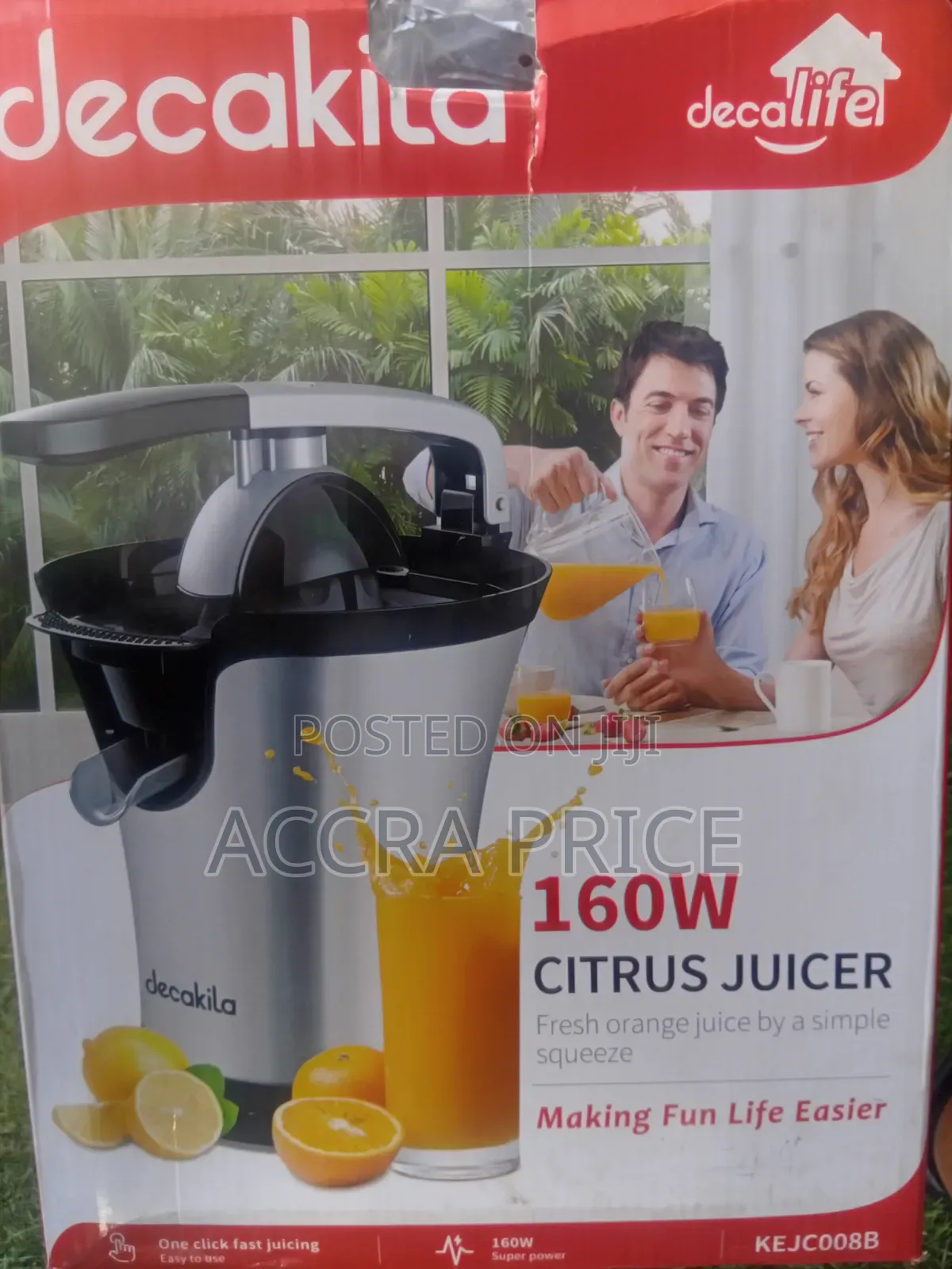 Decakila Juicer 160W Electric Citrus Juicer