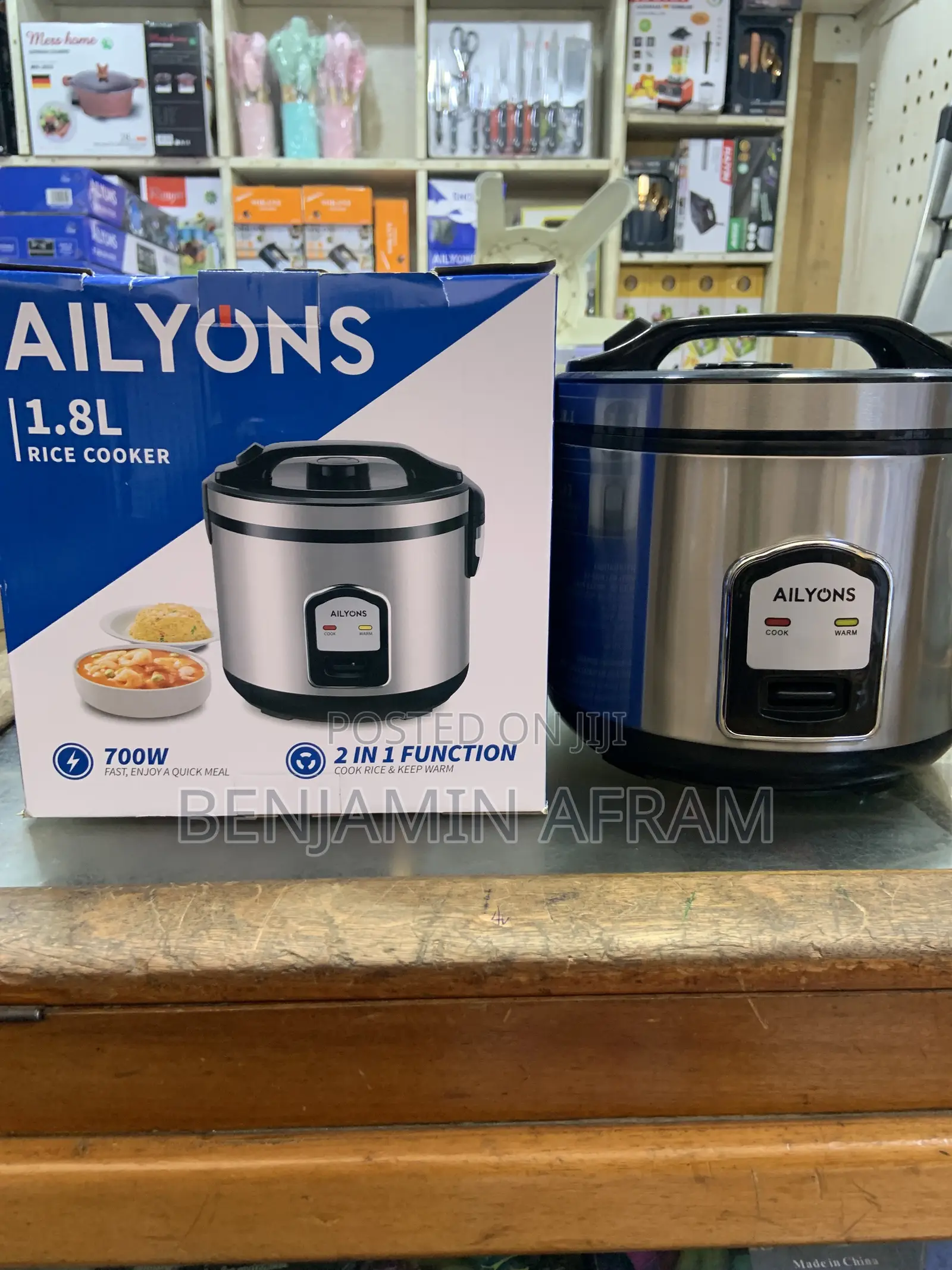 The Daily Chef Electric Rice Cooker