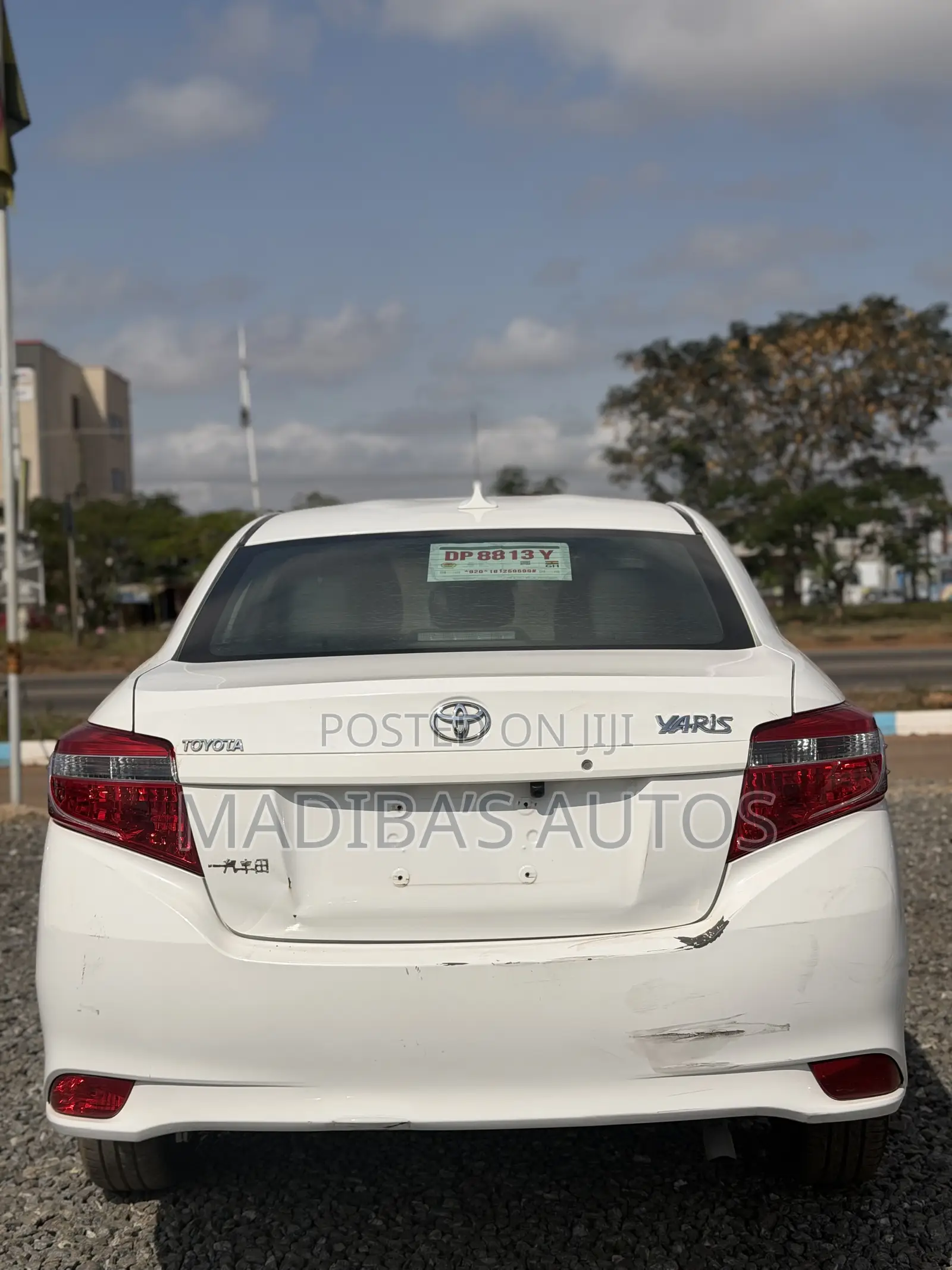 Toyota Yaris 2015 White