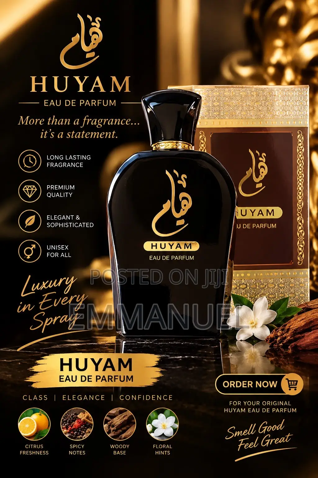 Huyam Classic Perfume