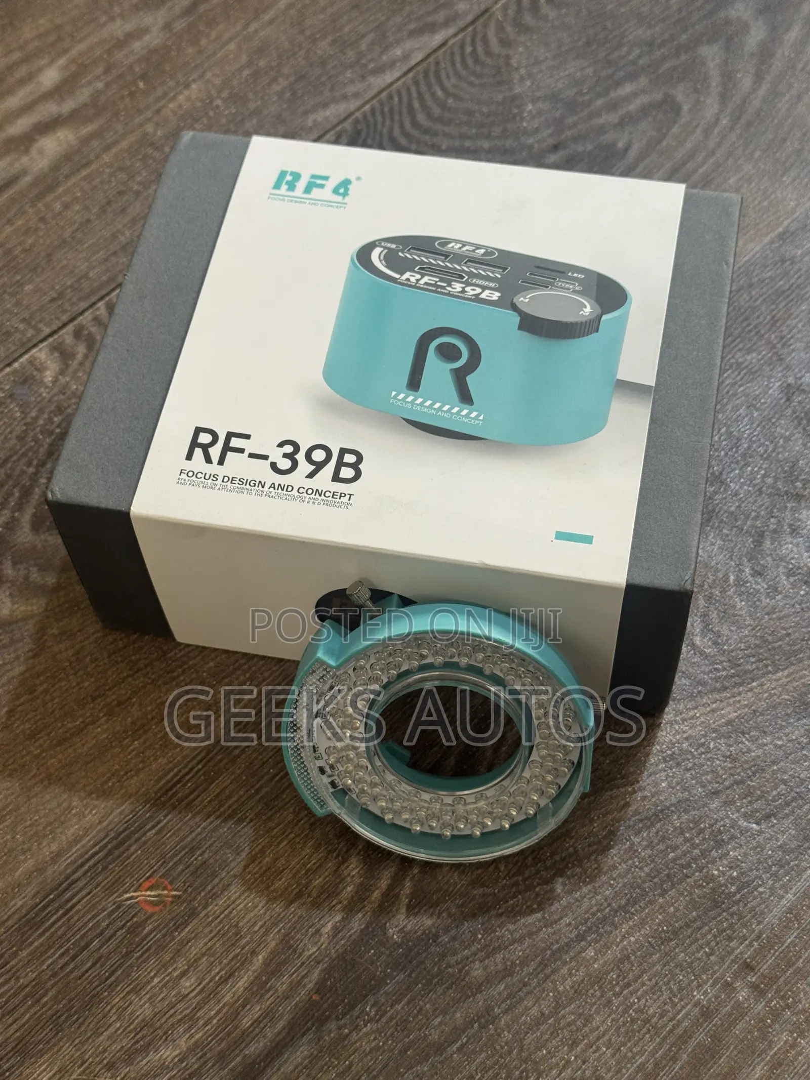 RF4 4k Microscope Camera With Ring Light