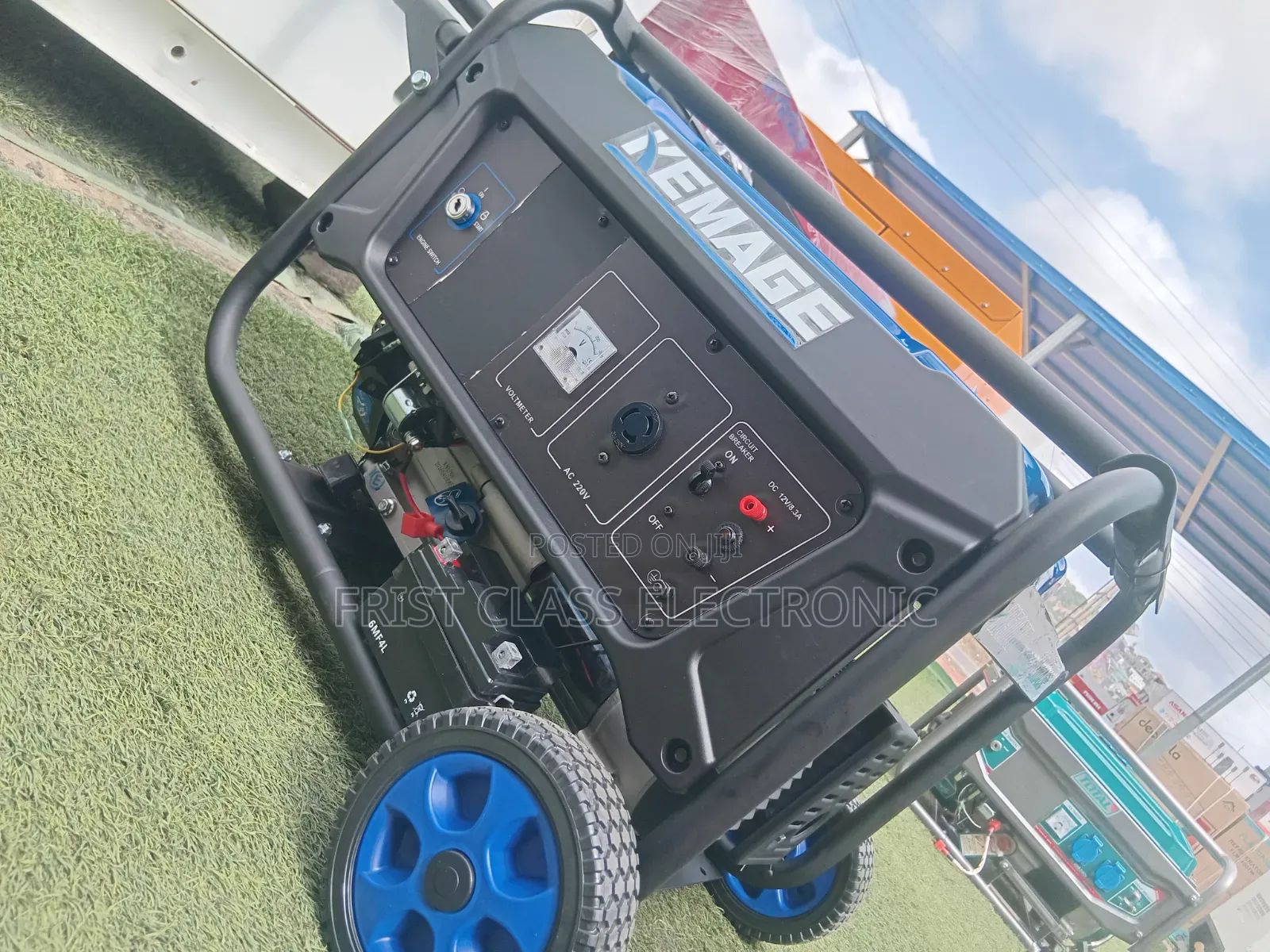 Massive Performance Kemage 7.5KVA Petrol Generator at Affordable Price