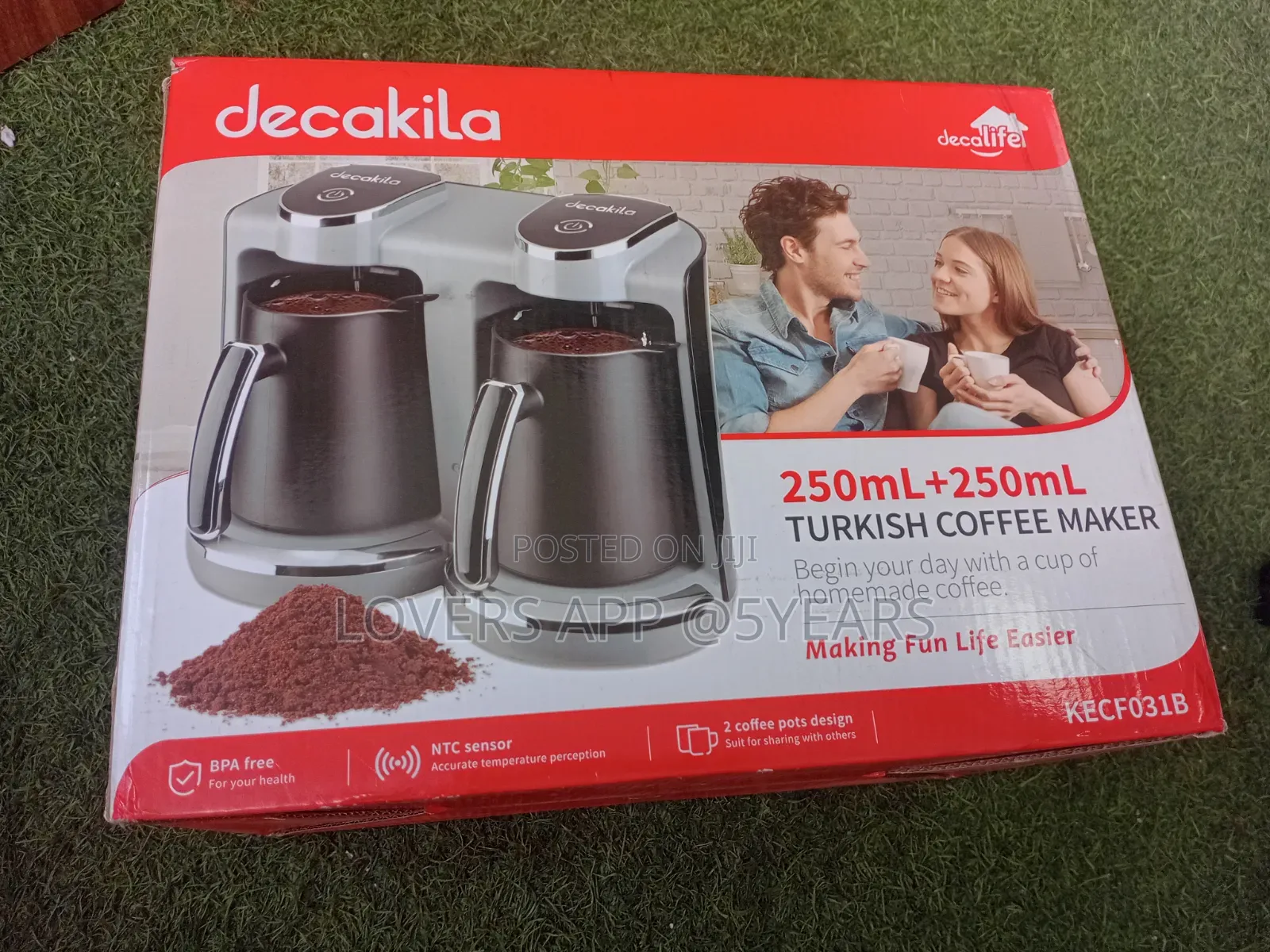 Compact Decakila 250ml Coffee Maker for Home