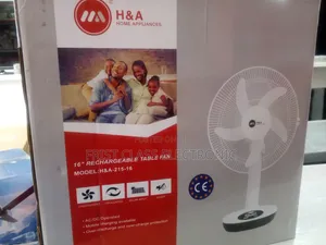 16"Rechargeable Table Fan -AC/Dc Operated