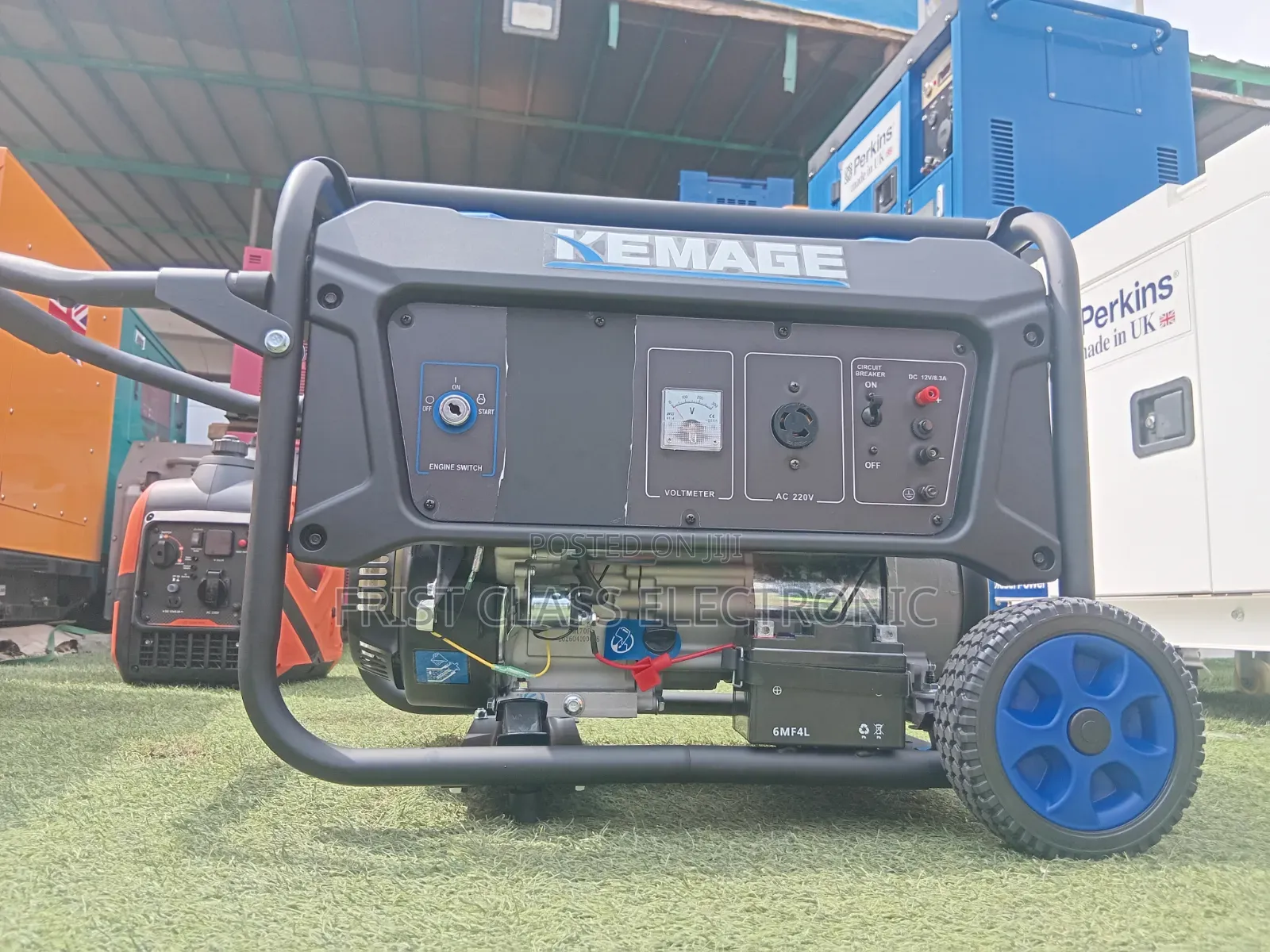 Kemage 7.5KVA Portable Generator – Easy to Move and Convenient