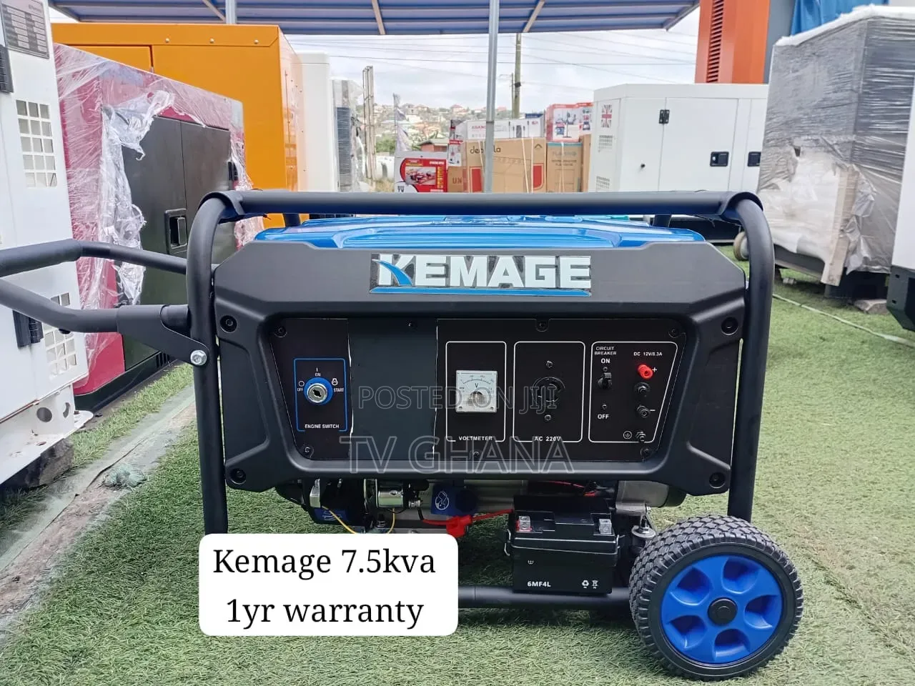 KEMAGE 7.5KVA Generator – Quality, Power and Performance 7.5kva