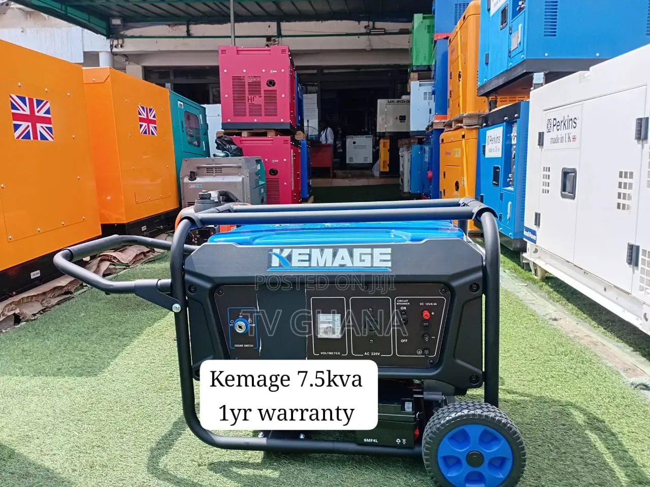 KEMAGE 7.5KVA Petrol Genset – Excellent Performance at a Great7.5kva