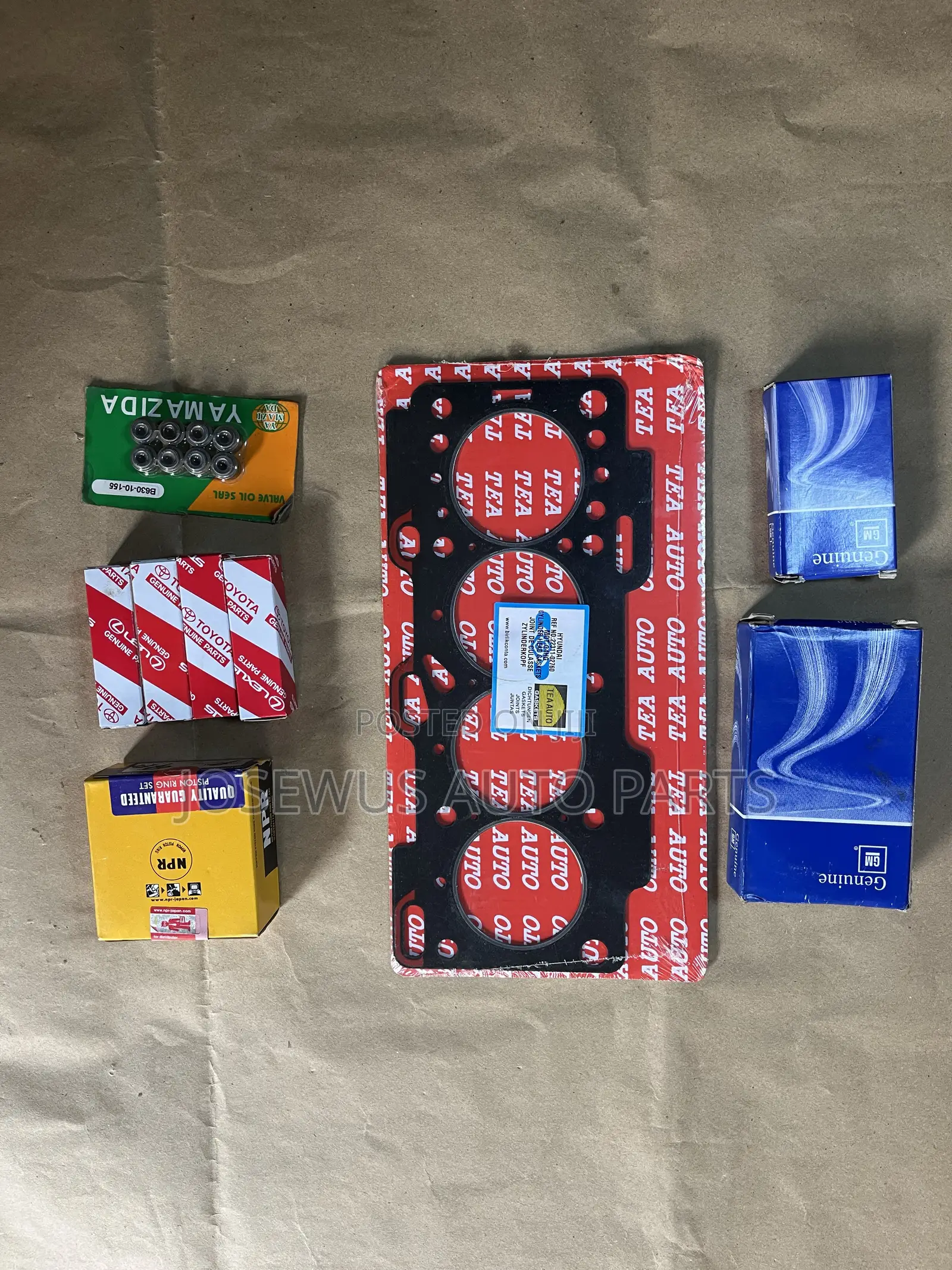 Engine Overhaul Parts – Piston Rings, Head Gaskets & Valve Seals