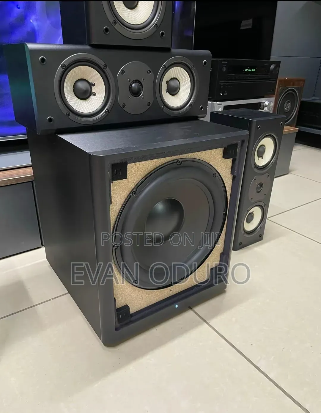 Powerful Onkyo Receiver 9.2Ch With 12inche Subwoofer UBS/BT/HDMI Radio