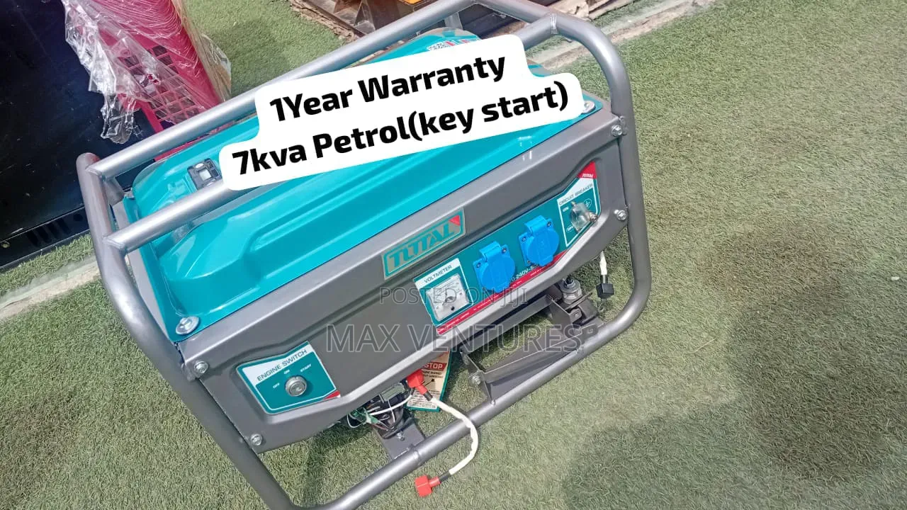 TOTAL 7kVA Generator for Reliable Power Supply