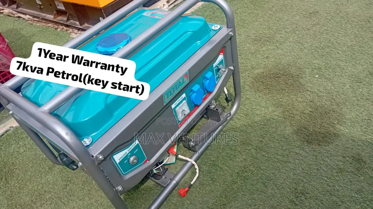 TOTAL 7kVA Generator for Reliable Power Supply
