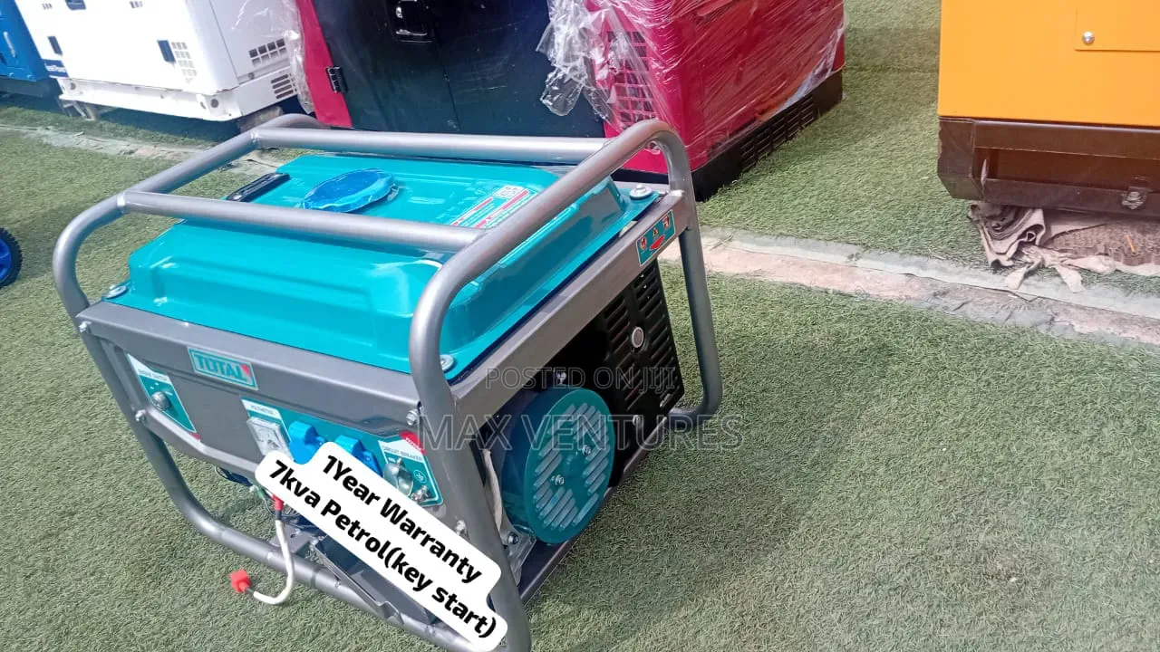 Brand New TOTAL 7kVA Generator Availabl