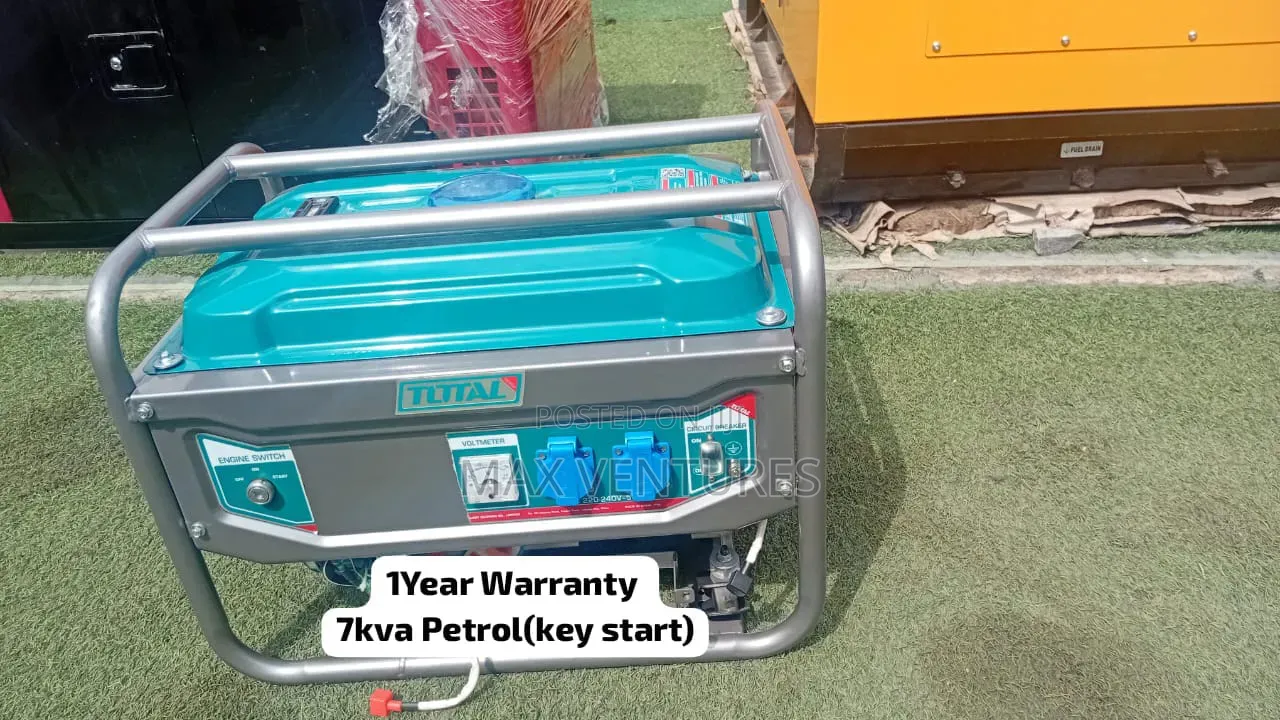 TOTAL 7kVA Generator With Powerful Performance