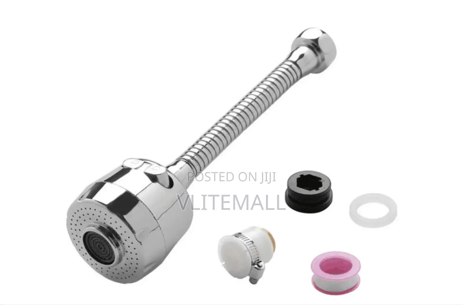 Flexible Faucet Aerator Extension Attachment