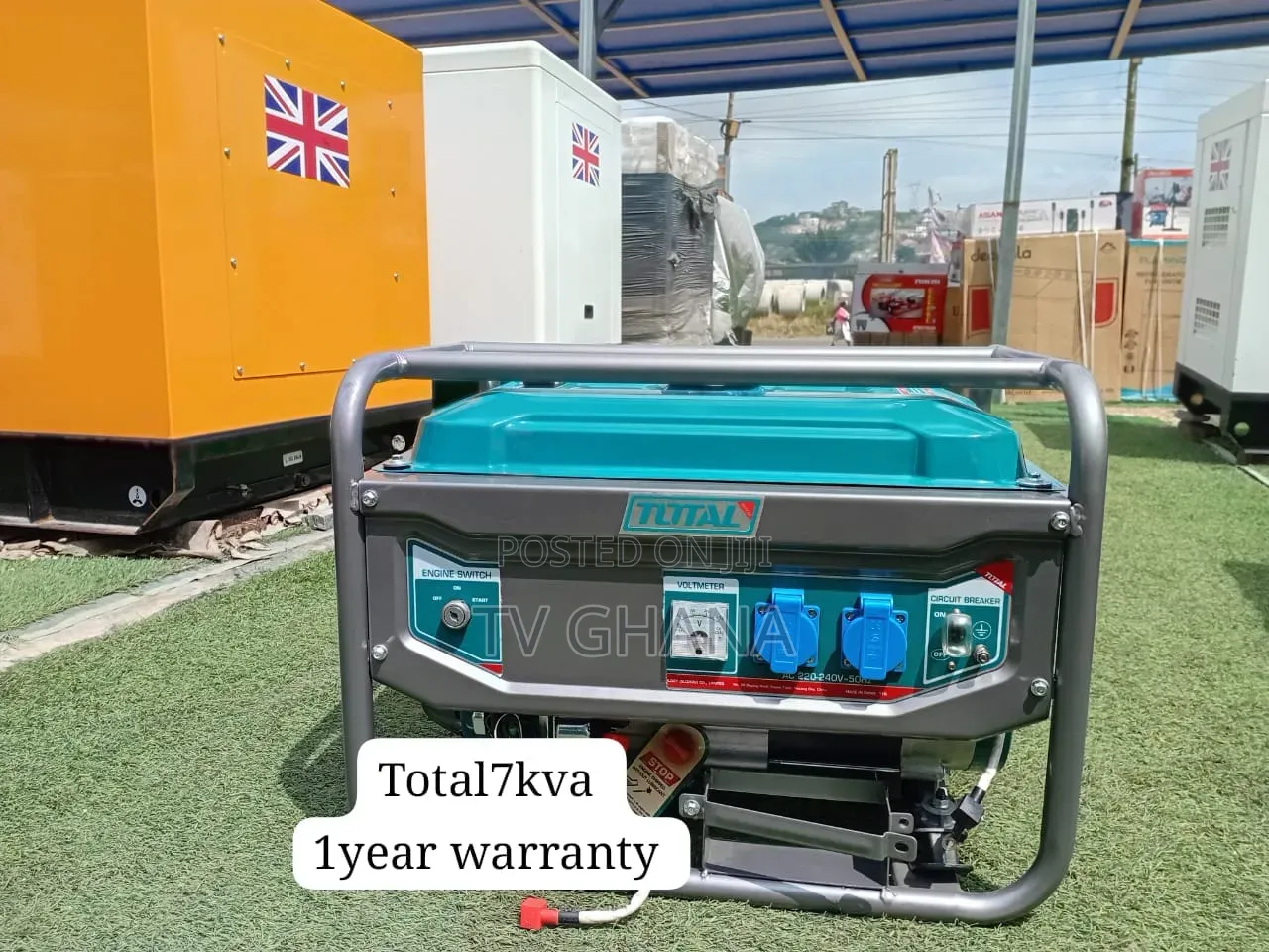 TOTAL 7KVA Generator – Your Trusted Solution for Reliable 7kva