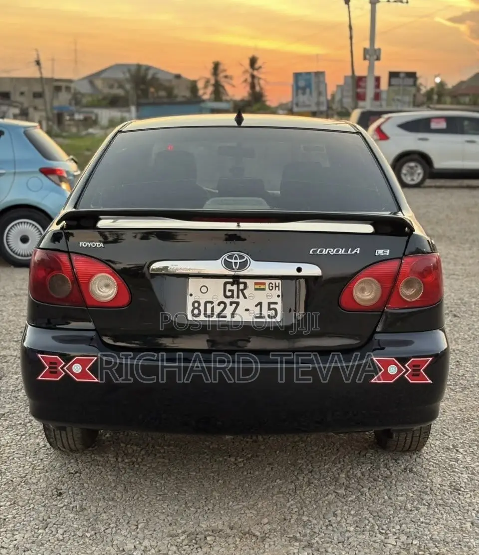 Toyota Corolla LE 2007 Black