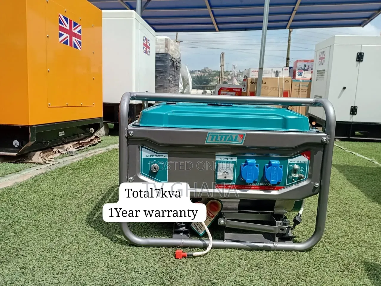 HOT DEAL! TOTAL 7KVA Generator – Powerful Machine 7kva