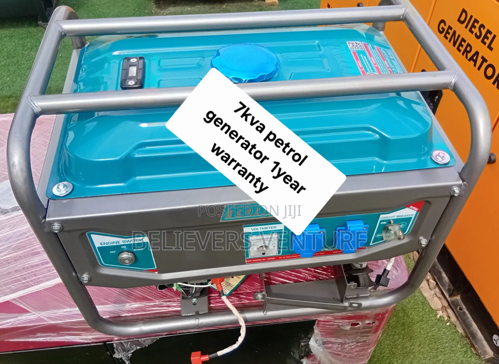 Total 7kVA Petrol Generator – Dependable Power for Your Business