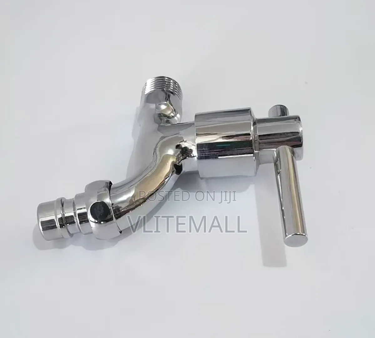 Chrome-Plated Brass Nozzle Bibcock Tap