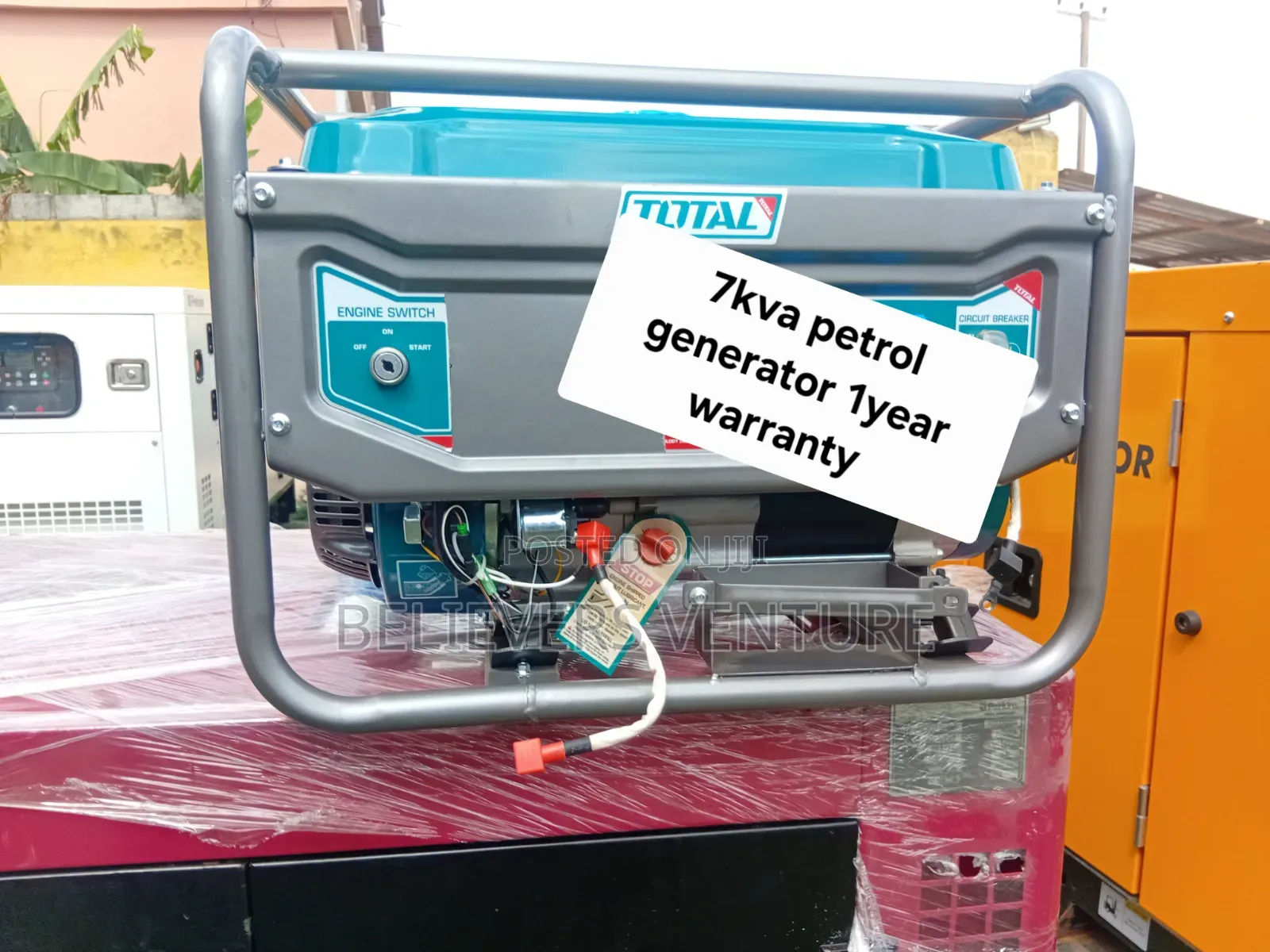 Total 7kVA Generator – Strong and Reliable Petrol Power