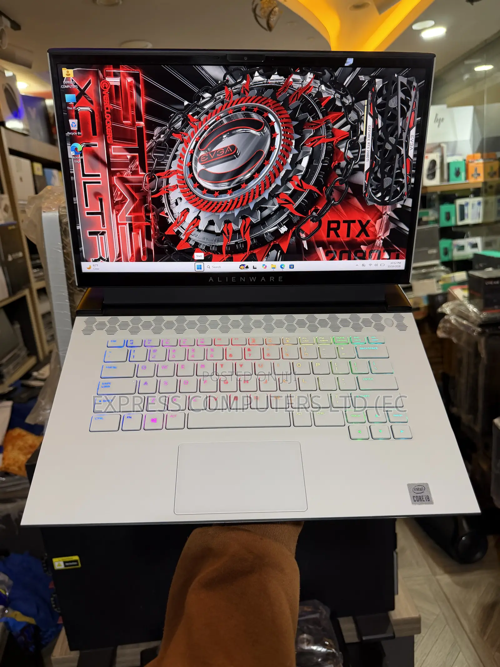 Laptop Alienware M15 R4 32GB Intel Core i9 SSD 750GB
