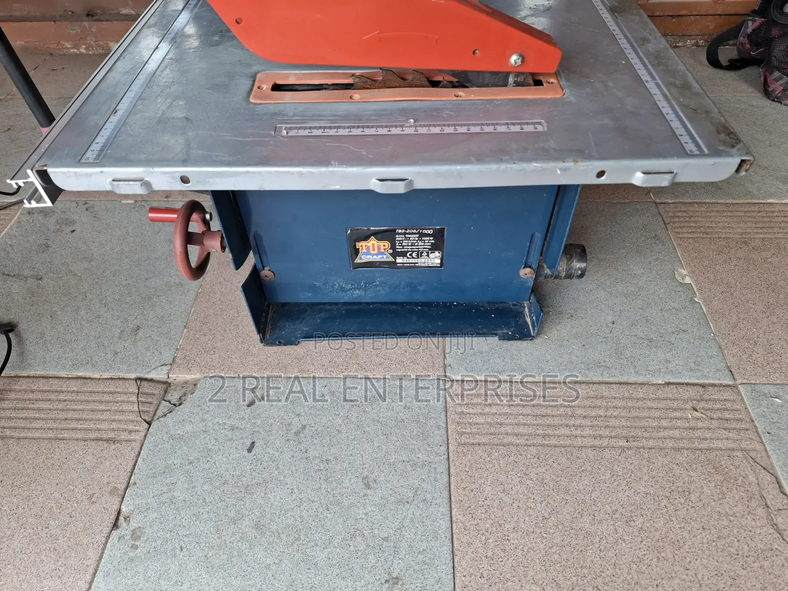 Top Craft TBS-205/1000 1000W Portable Benchtop Table Saw