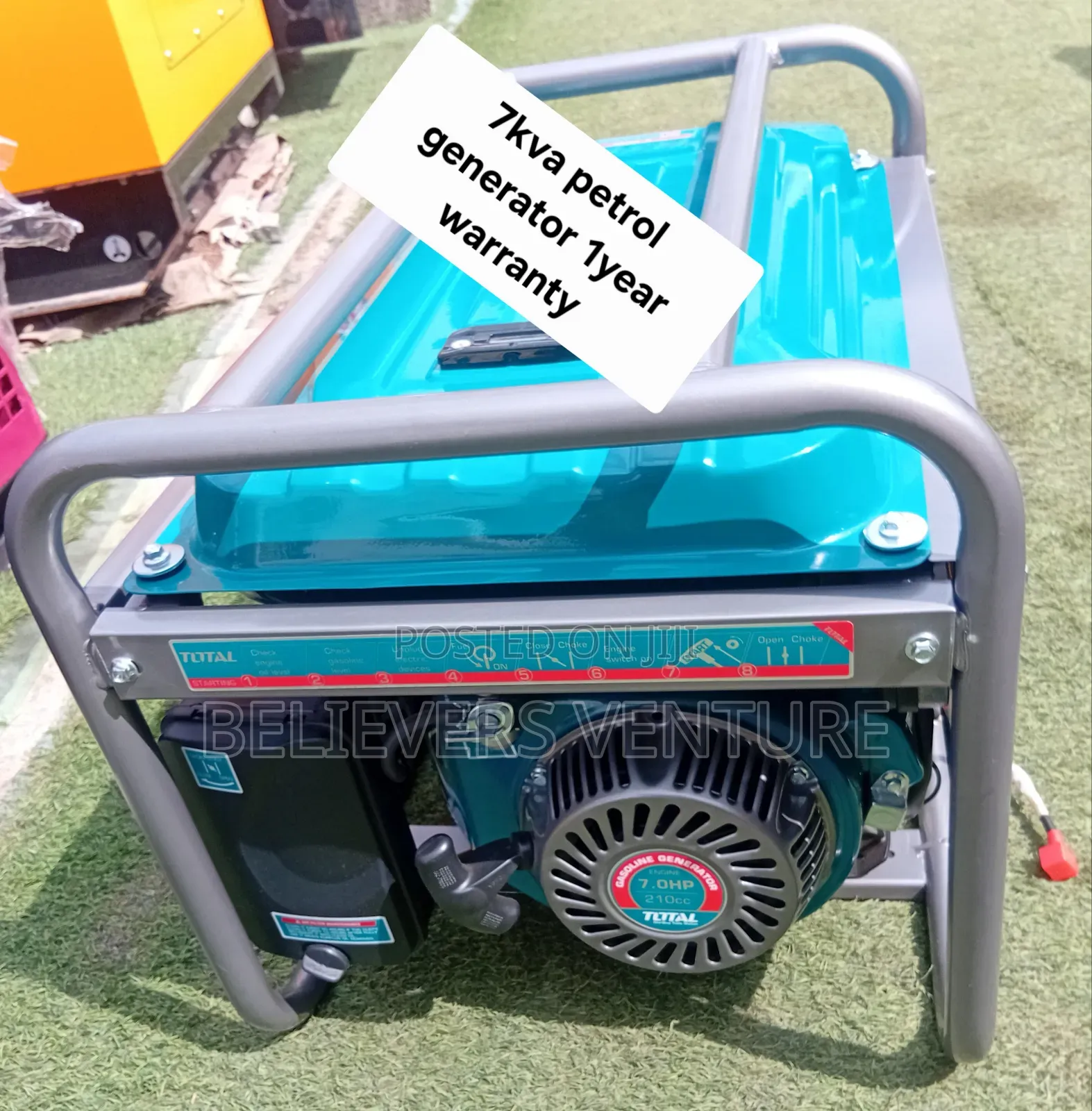 Total 7kVA Petrol Generator – Your Everyday Power Partner