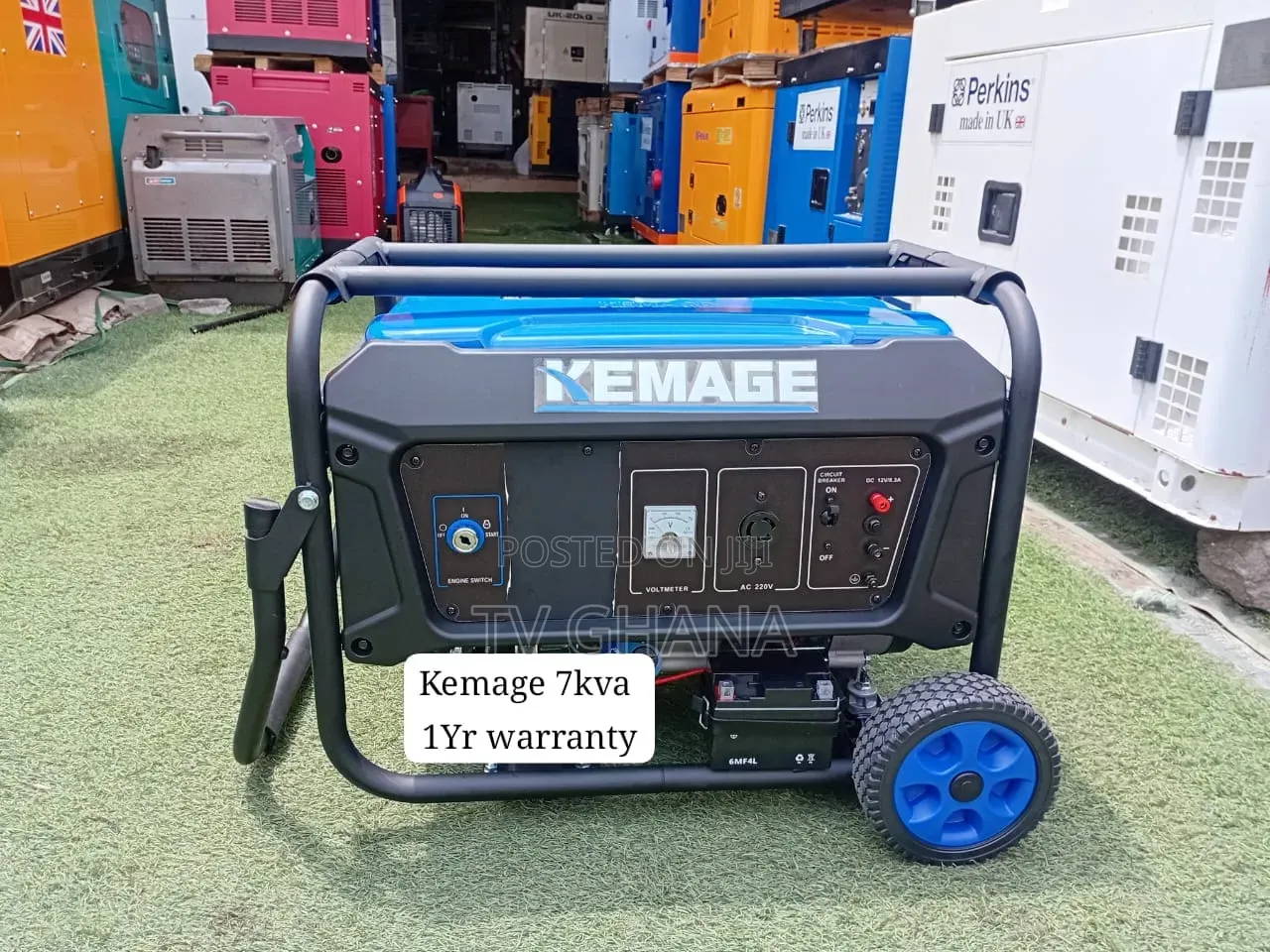 KEMAGE 7.5KVA Generator – Quality, Affordability and Performance 7kva
