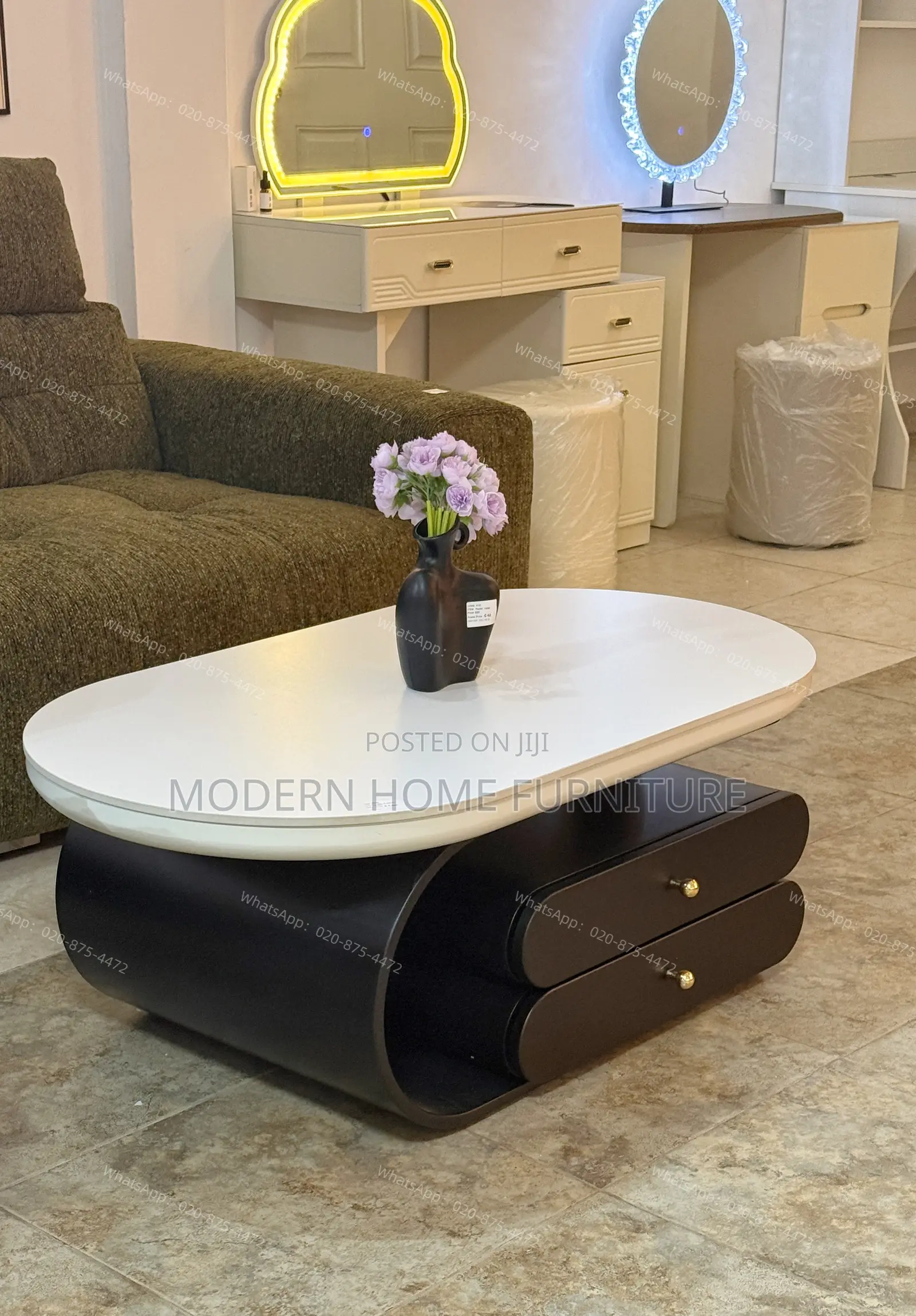 Luxury Artistic Coffee Table | Imported | Design | Only 1 Available!