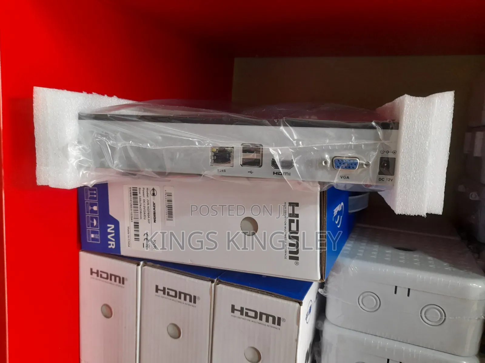 JVS-Nd7604 - HP 4ch NVR