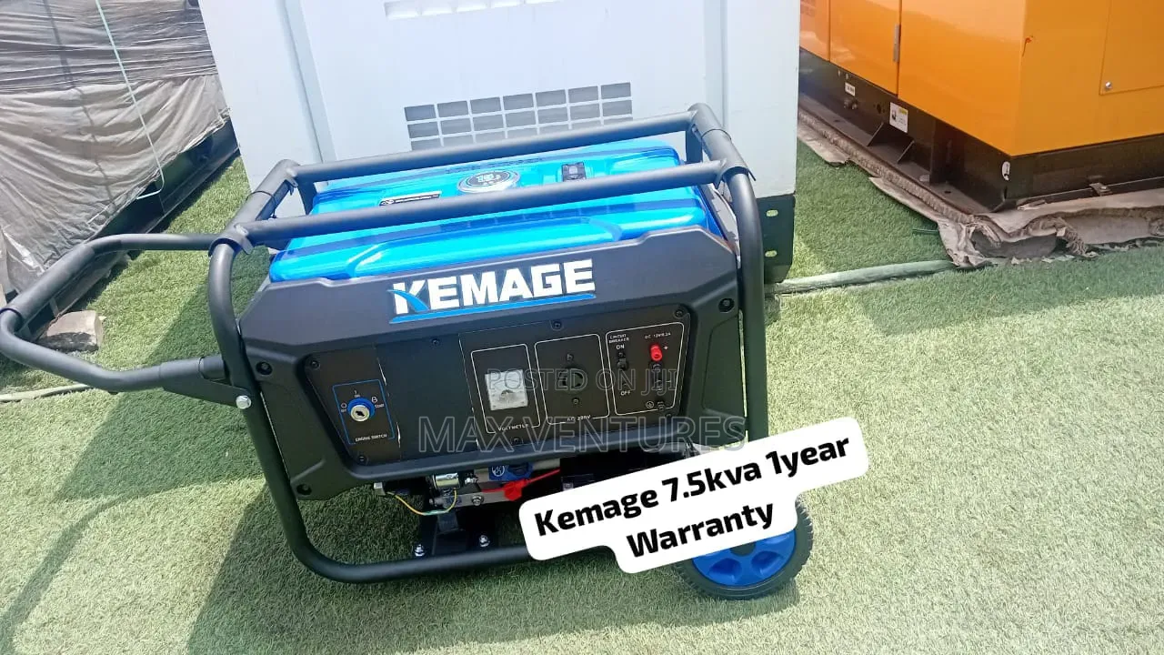 Kemage 7.5kVA Standby Power Generator