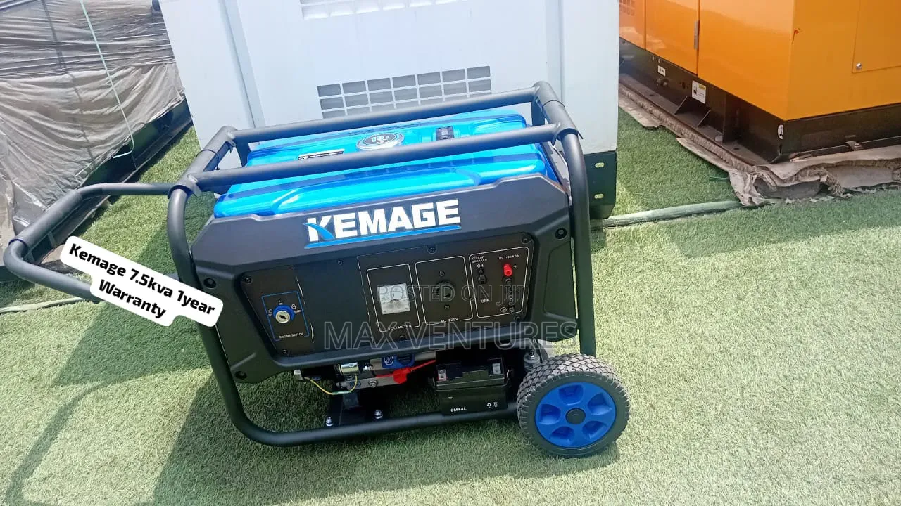 Kemage 7.5kVA Standby Power Generator