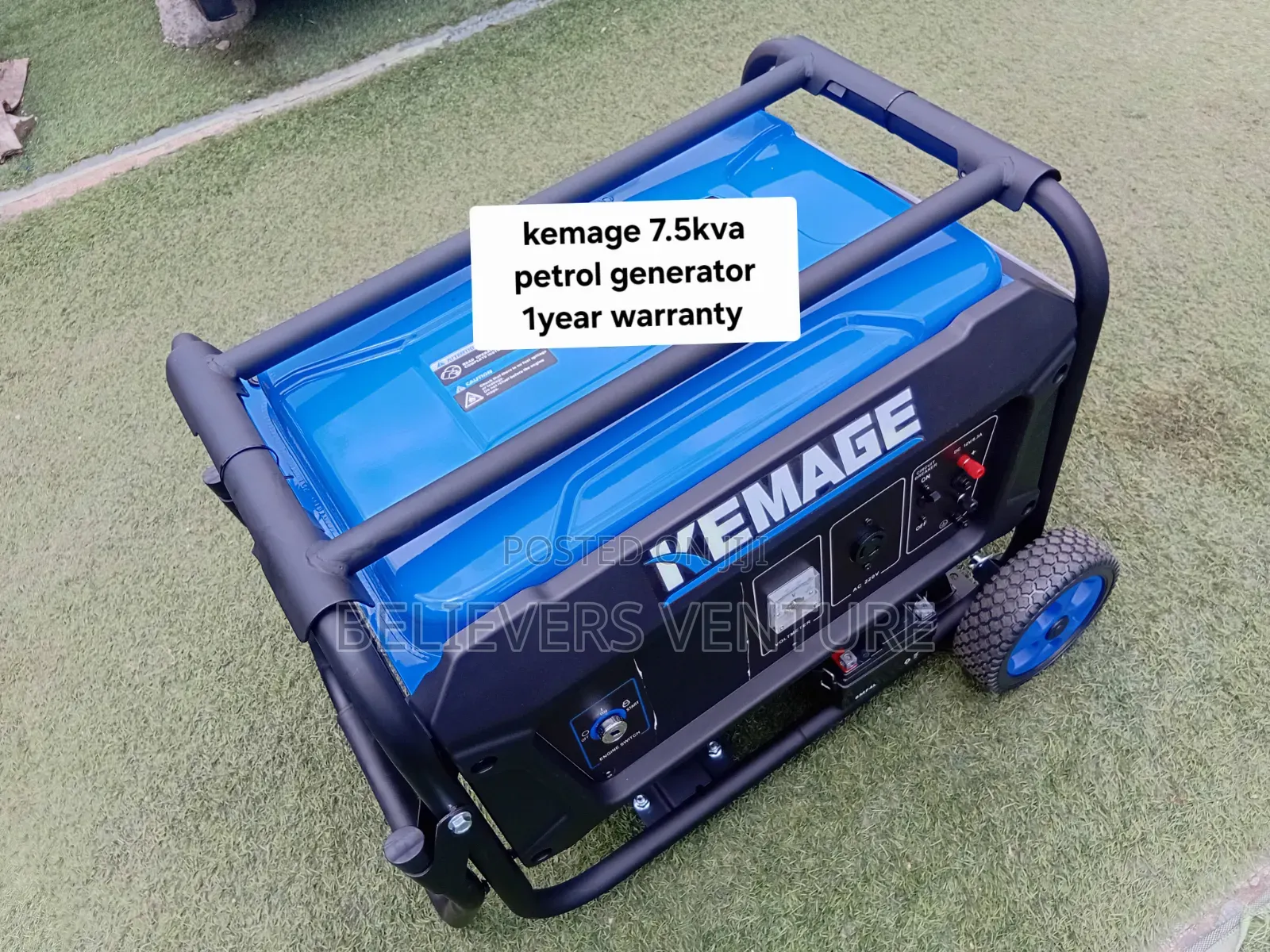 Kemage 7.5KVA Petrol Generator for Home and Business Use