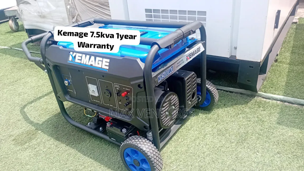 Powerful Kemage 7.5kVA Petrol Genset