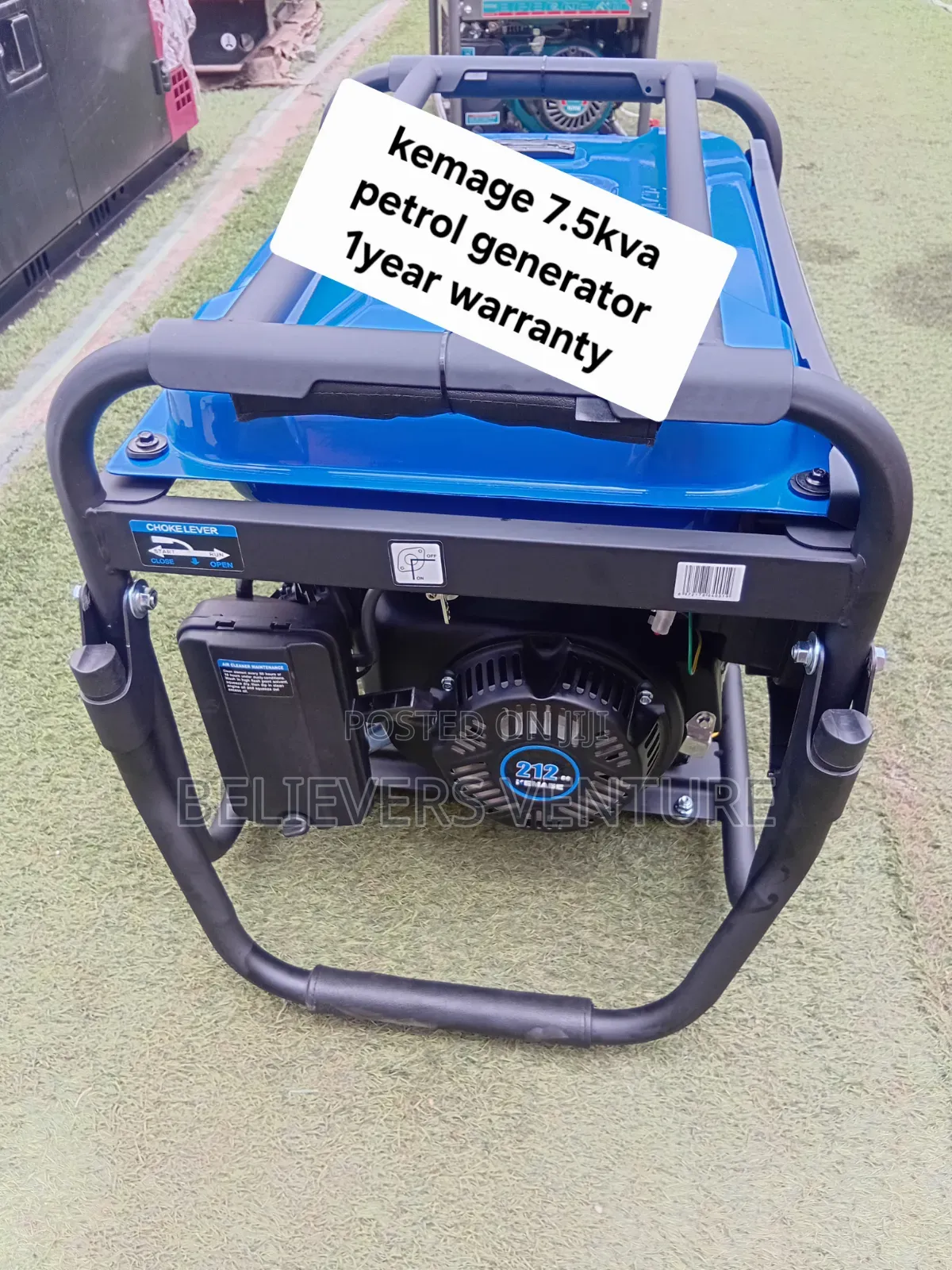 Kemage 7.5KVA Petrol Generator for Domestic and Commercial Use