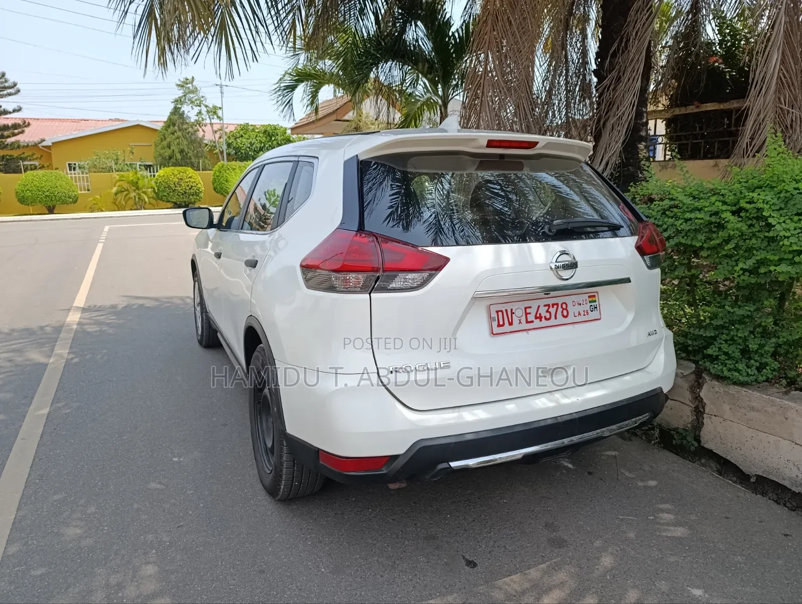 Nissan Rogue S AWD 2017 White