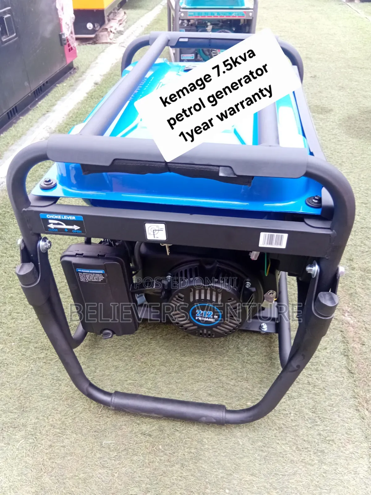 Kemage 7.5KVA Portable Petrol Generator – Strong and Efficient