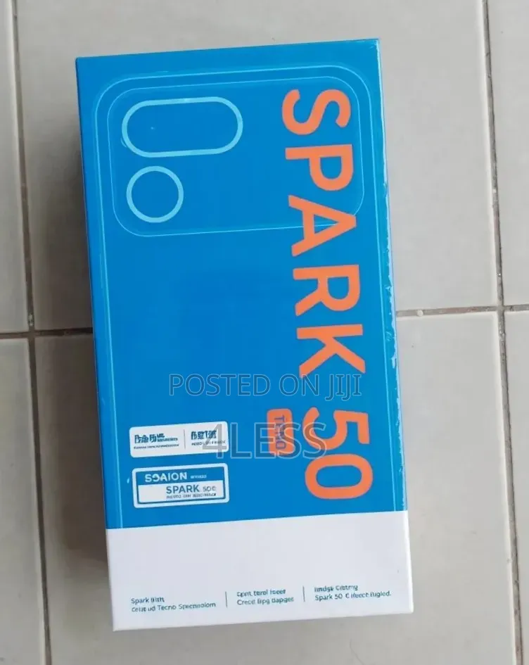 New Tecno Spark 50 Pro 256 GB Blue