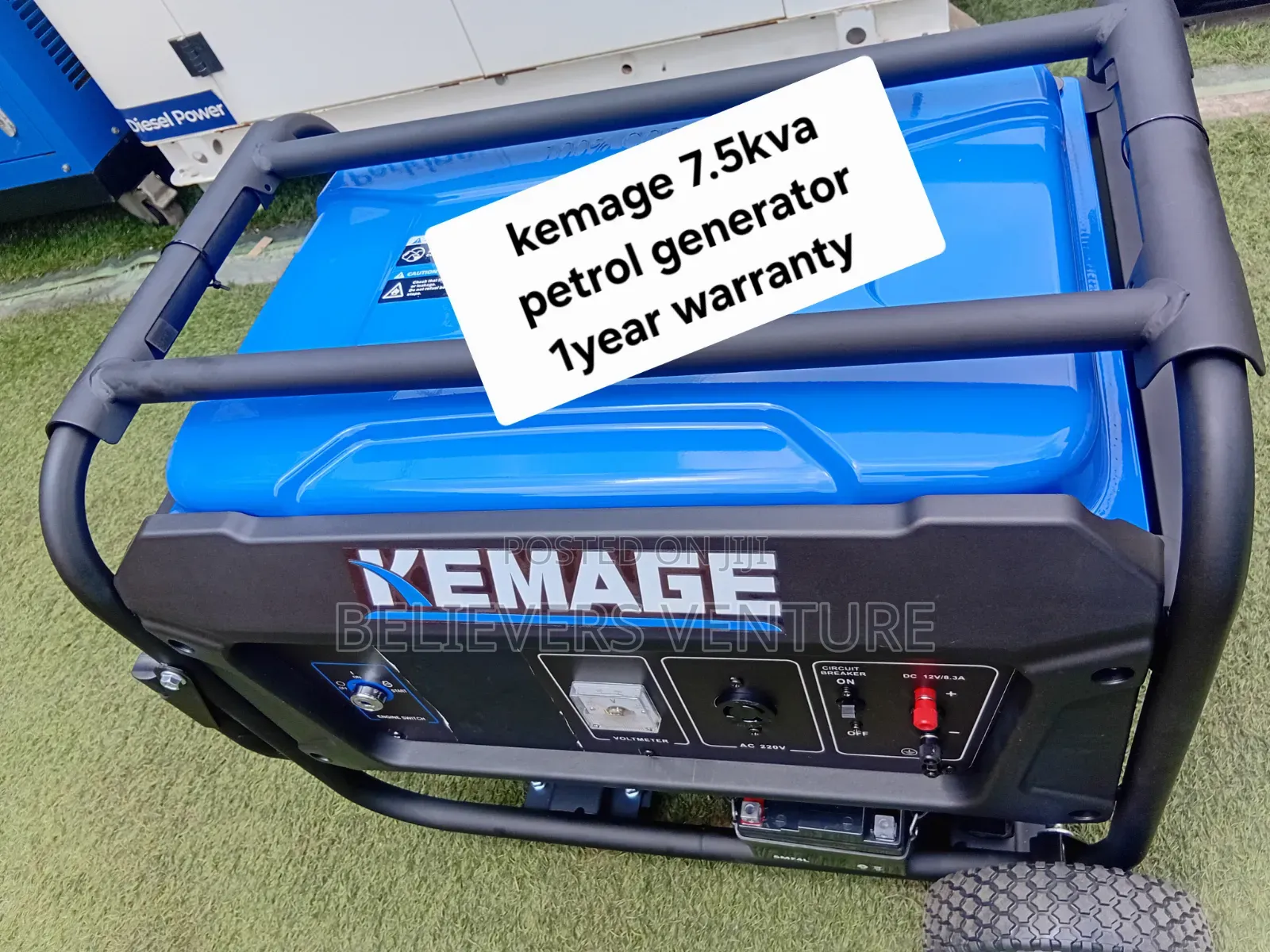 Kemage 7.5KVA Petrol Generator – Quality Power at Its Best