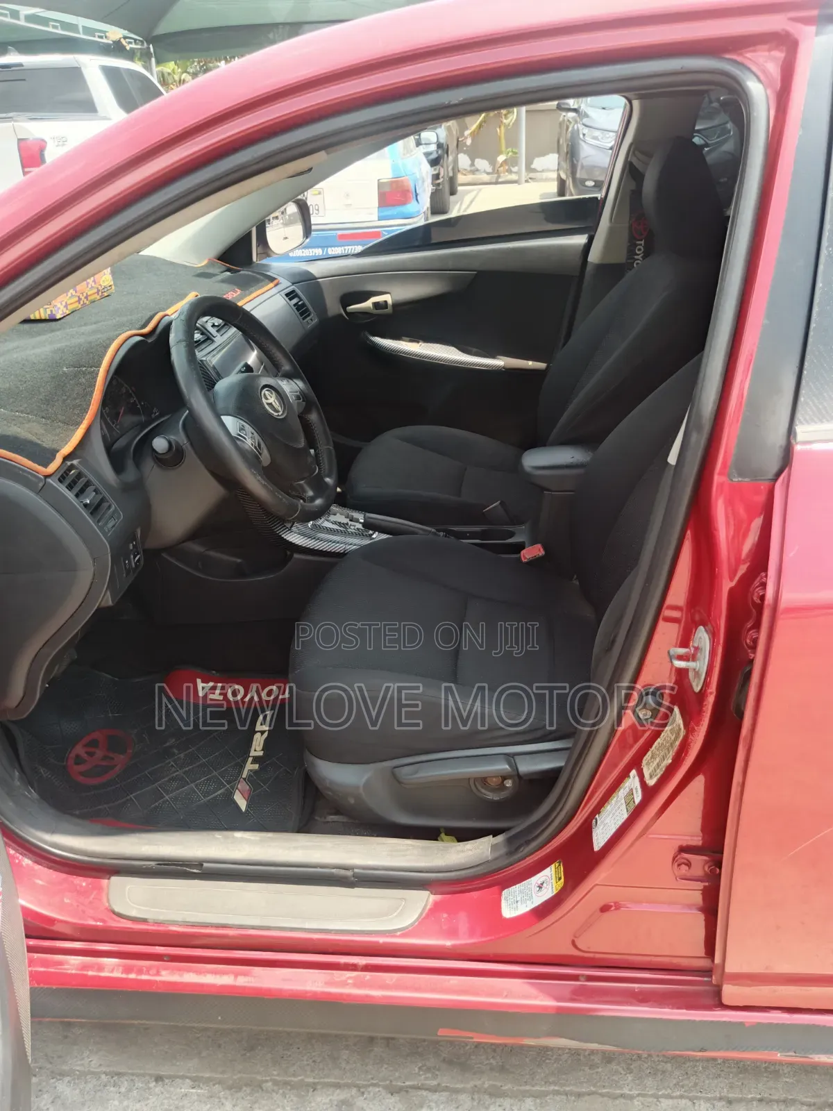 Toyota Corolla S 4dr Sedan (1.8L 4cyl 4A) 2010 Red