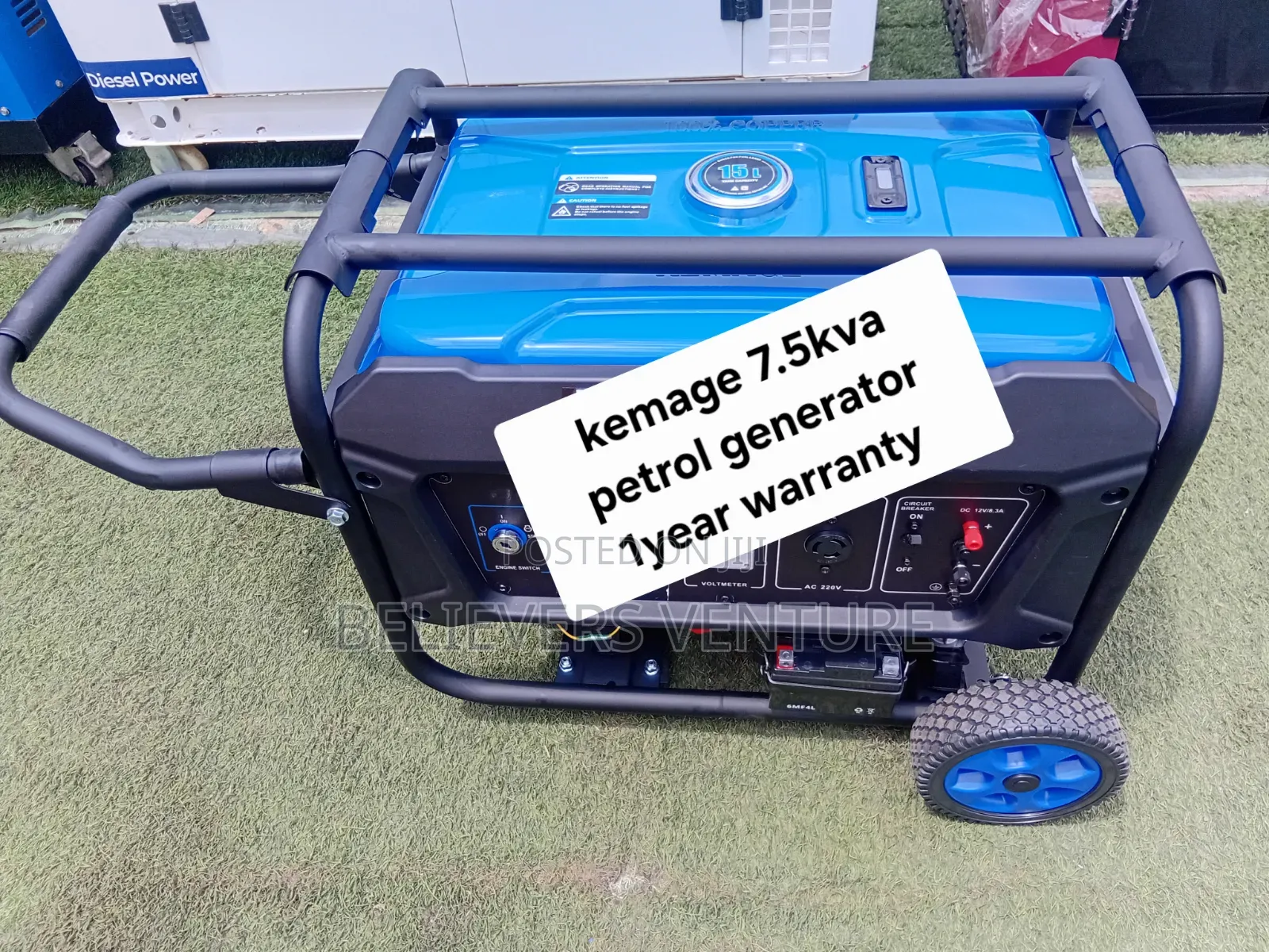 Kemage 7.5KVA Petrol Generator – Reliable Power for Every Need