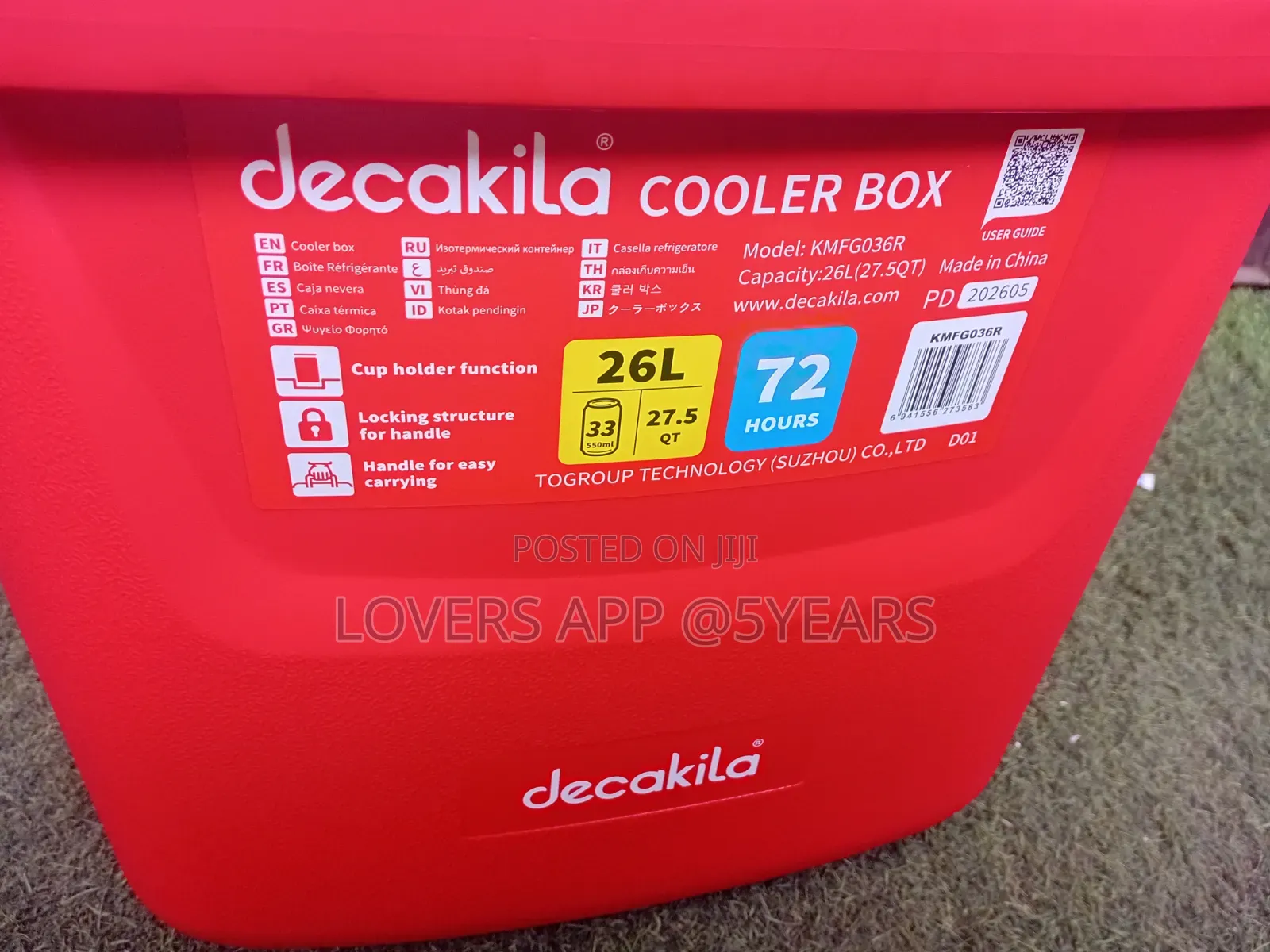 Durable Cooler Box With Long-Lasting Cooling Performance